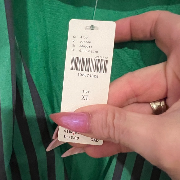 Anthropologie Tommie Long-Sleeve Smocked Front-Zip Mini Dress, Various Sizes NWT - Picture 7 of 7